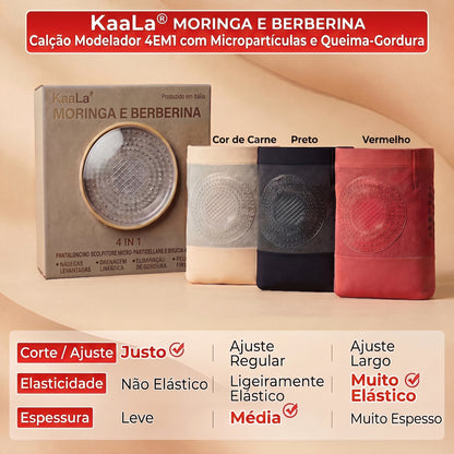 💎 Oferta Exclusiva de Upsell 30% de Desconto | KaaLa® Shorts Modellantes Queima Gordura 4-em-1 com Moringa e Berberina