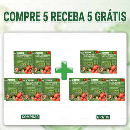 🥦 Loja Oficial | IOWOL® Patch Metabólico de Vegetais DiárioReúne extratos orgânicos e fitonutrientes de 39 vegetais e plantas verdes.Auxilia a desintoxicação, digestão e reinício metabólico, além de elevar a energia e o bem-estar diário.