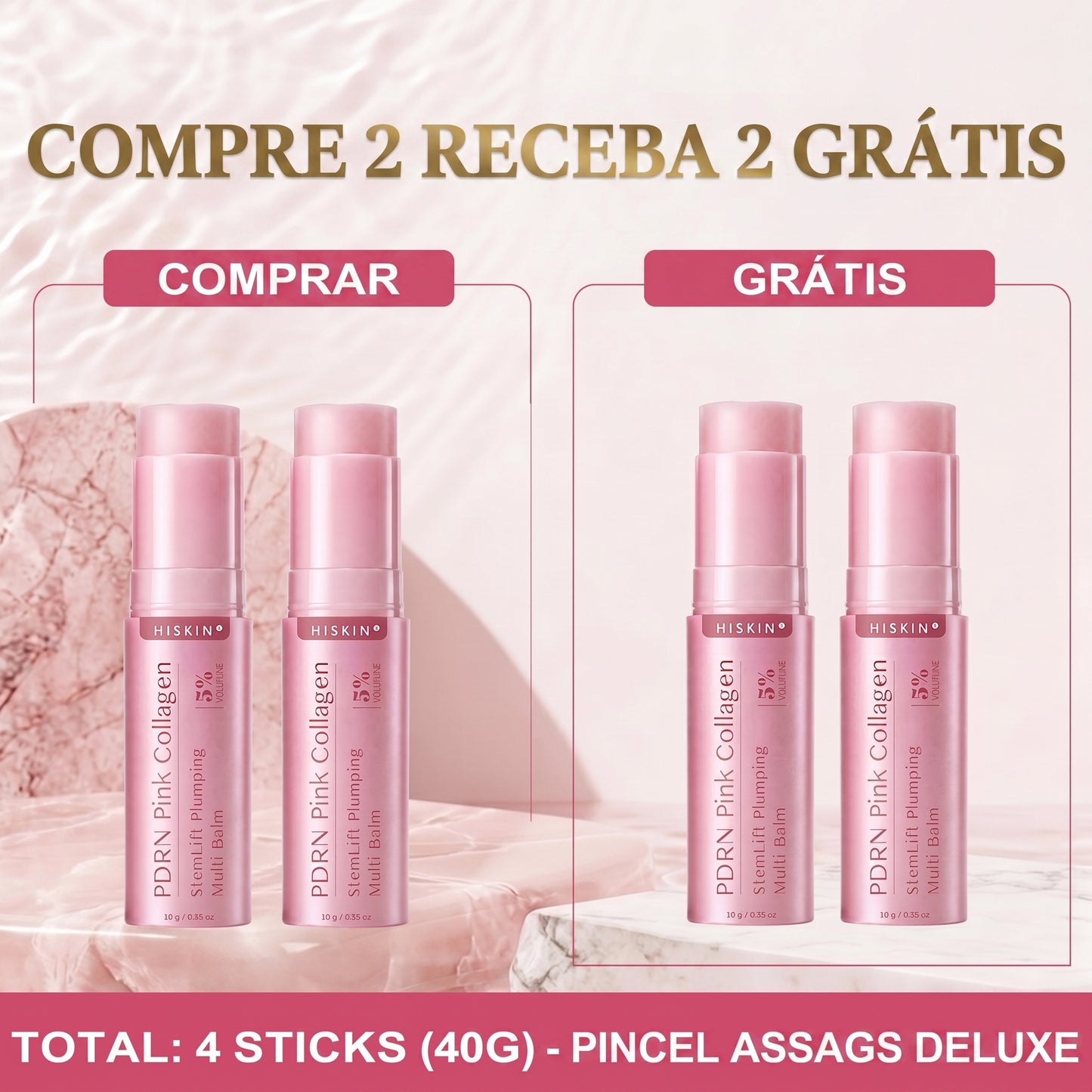 𝐇𝐈𝐒𝐊𝐈𝐍® 𝐏𝐃𝐑𝐍 𝐏𝐢𝐧𝐤 𝐂𝐨𝐥𝐥𝐚𝐠𝐞𝐧 𝐒𝐭𝐞𝐦𝐋𝐢𝐟𝐭 𝐏𝐥𝐮𝐦𝐩𝐢𝐧𝐠 𝐌𝐮𝐥𝐭𝐢 𝐁𝐚𝐥𝐦 𝐟𝐨𝐫 𝐔𝐧𝐝𝐞𝐫-𝐄𝐲𝐞𝐬, 𝐍𝐞𝐜𝐤, 𝐅𝐨𝐫𝐞𝐡𝐞𝐚𝐝, 𝐒𝐦𝐢𝐥𝐞 𝐋𝐢𝐧𝐞𝐬,𝐅𝐢𝐫𝐦𝐢𝐧𝐠, 𝐋𝐢𝐟𝐭𝐢𝐧𝐠, 𝐅𝐮𝐥𝐥𝐞𝐫-𝐋𝐨𝐨𝐤𝐢𝐧𝐠 𝐂𝐮𝐫𝐯𝐞𝐬 & 𝐒𝐤𝐢𝐧 𝐂𝐨𝐦𝐟𝐨𝐫𝐭