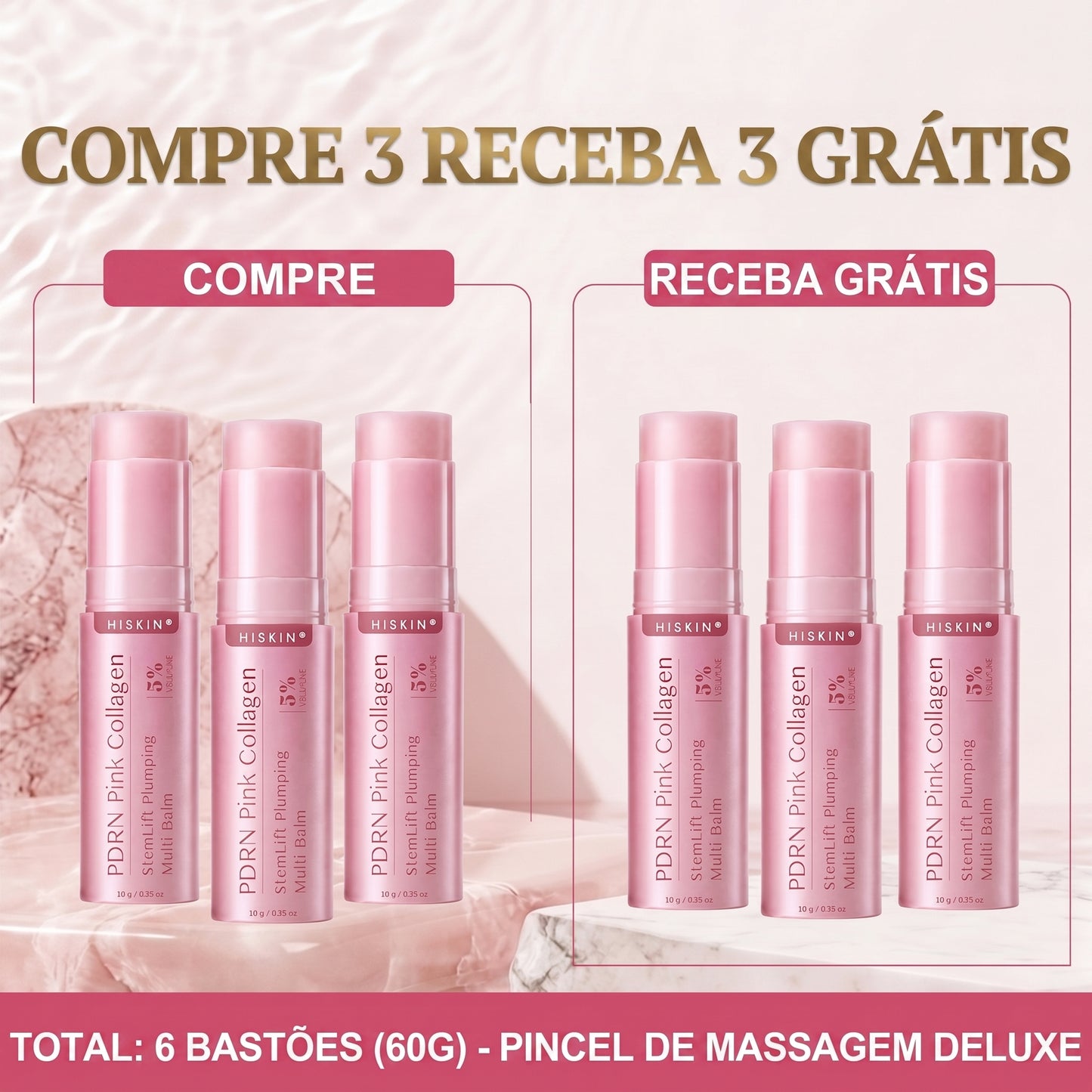 𝐇𝐈𝐒𝐊𝐈𝐍® 𝐏𝐃𝐑𝐍 𝐏𝐢𝐧𝐤 𝐂𝐨𝐥𝐥𝐚𝐠𝐞𝐧 𝐒𝐭𝐞𝐦𝐋𝐢𝐟𝐭 𝐏𝐥𝐮𝐦𝐩𝐢𝐧𝐠 𝐌𝐮𝐥𝐭𝐢 𝐁𝐚𝐥𝐦 𝐟𝐨𝐫 𝐔𝐧𝐝𝐞𝐫-𝐄𝐲𝐞𝐬, 𝐍𝐞𝐜𝐤, 𝐅𝐨𝐫𝐞𝐡𝐞𝐚𝐝, 𝐒𝐦𝐢𝐥𝐞 𝐋𝐢𝐧𝐞𝐬,𝐅𝐢𝐫𝐦𝐢𝐧𝐠, 𝐋𝐢𝐟𝐭𝐢𝐧𝐠, 𝐅𝐮𝐥𝐥𝐞𝐫-𝐋𝐨𝐨𝐤𝐢𝐧𝐠 𝐂𝐮𝐫𝐯𝐞𝐬 & 𝐒𝐤𝐢𝐧 𝐂𝐨𝐦𝐟𝐨𝐫𝐭
